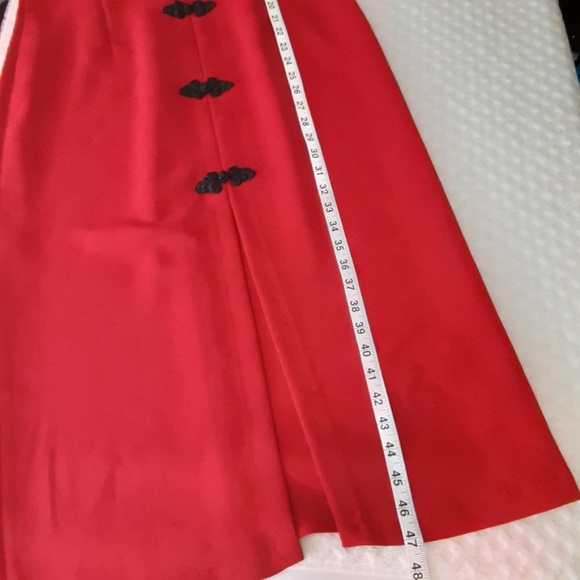 💃🏼NEW ZARA ORIENTAL TOGGLE DRESS IN RED 💃🏼 - Picture 9 of 9